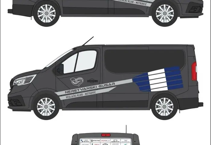 Novi kombi dobiva boje kluba