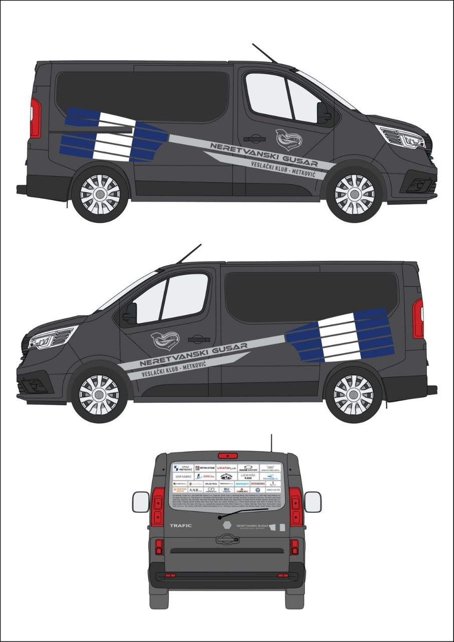 Novi kombi dobiva boje kluba